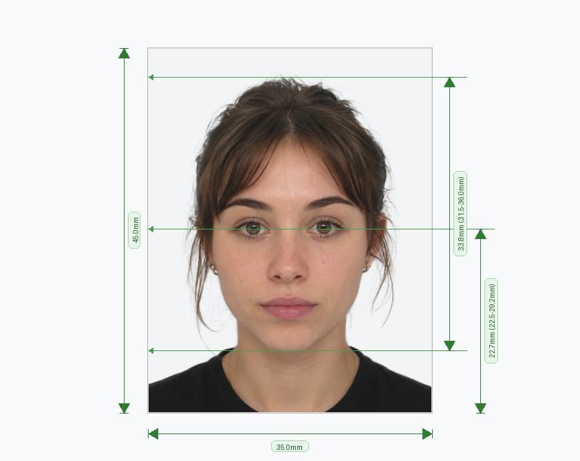 Après — photo biométrique conforme