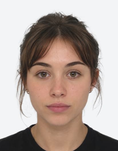 Official Malawi Visa photo compliance example