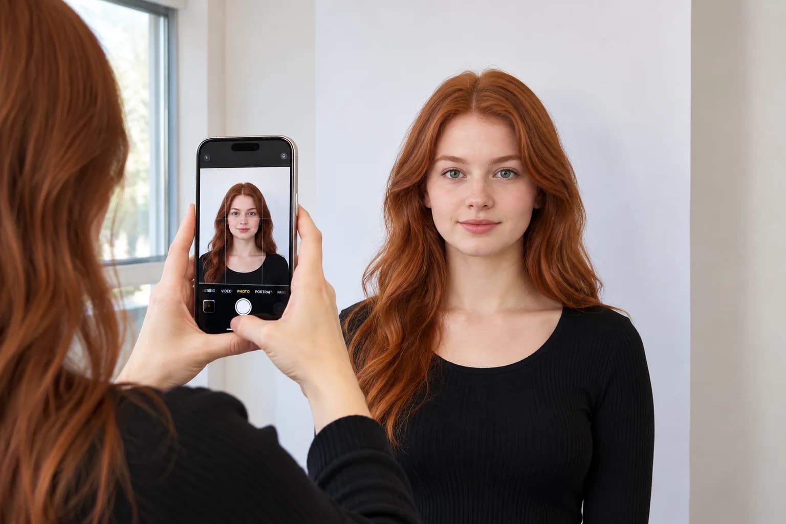 Biometrisches Passbild mit dem Smartphone selbst aufnehmen